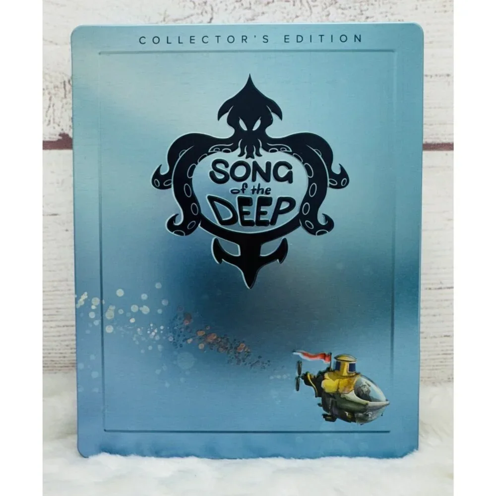 Song of the Deep (PS4, Playstation 4) Steelbook ONLY Collector's Edition NO DISC
